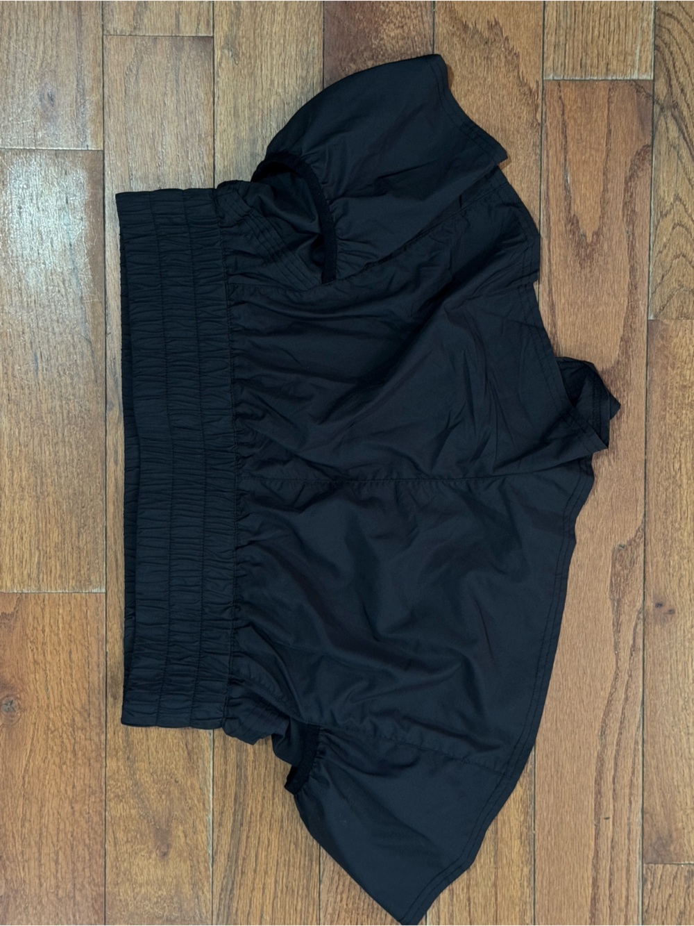 Free People Black Athletic Shorts